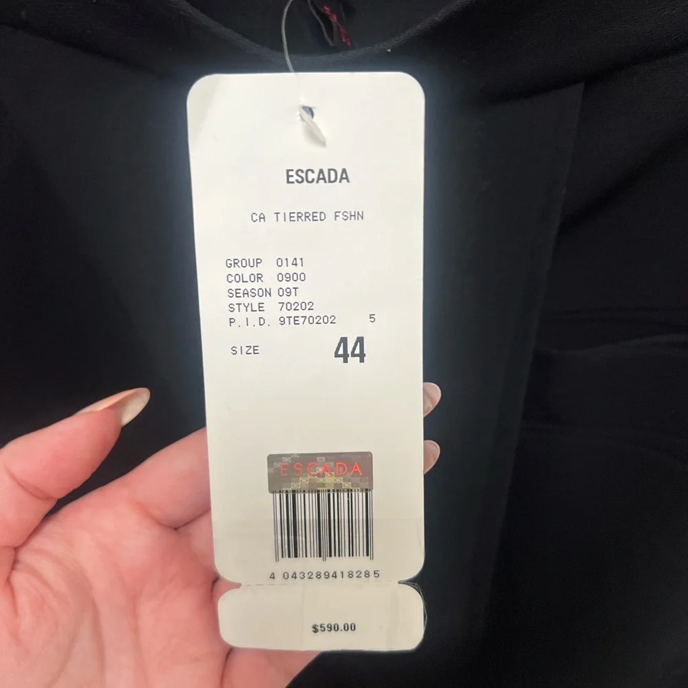 NWT Escada Classic Black Women’s Skirt